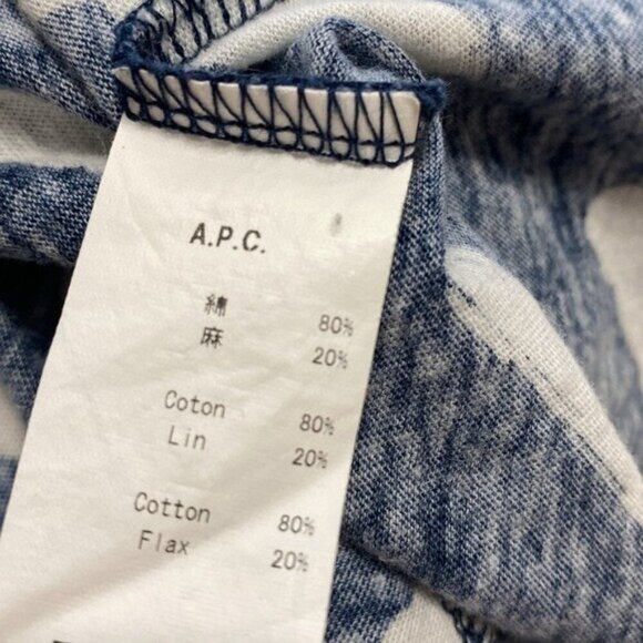 A.P.C. Blue and White Women's Dress - Picture 6 of 7